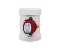 Wind Valve Driver PVC Electric Air Volume Damper 1N.m/4N.m Airflow Control Valve for Duct Ventilation System 51-110mm(75mm-12V-1n.m)