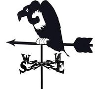 wind vane Eagle Metal Weathervane, Animal Weather Vane with Roof Mount Roof Garden Decorations for Outdoor Farm Yard Garden Mountain Courtyard Wind Vane (Style 1)