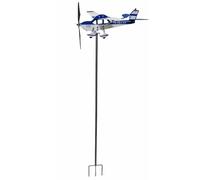 Wind Vane for Yard, Weather Vane for Roof, Aircraft Shapes, Robust Metal Weather Vane | Multifunctional Decorative Wind Indicator, Weather Vane Roof Bracket for Outdoor Garden at Home