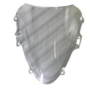 Wind Windshield Motorcycle Double Bubble Windshield Deflector Protector Wind Screen For GSX-R600 GSX-R750 GSXR600 GSXR750 K4 2004 2005
