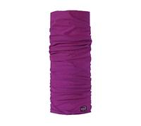 Wind X-Treme Merino Wool Neck Warmer - Purple/White/Pink, One Size