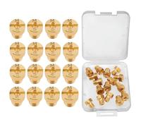 Windance 16pcs 5mm Carburetor Main Jet Kit Fit for Mikuni Vm22 Vm24 Vm26 / 125cc 150cc 200cc 250cc / Dirt Bike Pit Bike ATV, Carb Nozzle Replace (55# ~ 92#)
