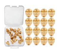 Windance 16pcs 5mm Carburetor Main Jet Kit Fit for Mikuni Vm22 Vm24 Vm26 / 125cc 150cc 200cc 250cc / Dirt Bike Pit Bike ATV, Carb Nozzle Replace (95# ~ 150#)