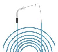 Windance 190cm 74.8" High Performanc Motorcycle Refitting Throttle Cable, Adjustable Flat Slide Carburetor Throttle Cable Fit for Honda Yamaha Keihin GY6 Scooter ATV (Blue)