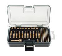 Windance 30pcs Carburetor Main Slow Jet Injection Nozzle Emulsion Tube Nozzle Holder Kit Fit for CVK PWK PWM/PE 26/28, Brass Nozzles Modified Kit (8 Hole)