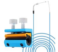Windance Motorcycle Throttle Cable 190cm with Clutch Cable Lubricator Fit for HONDA Yamaha Keihin, Throttle Control Cable Lube Tool Kit (Blue)