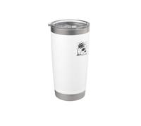 Windblown Palm Trees Tropical Beach Coastal Ocean Paradise Stainless Steel Insulated Tumbler