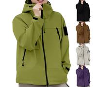 Windbreaker Jackets, Ladies Lightweight Waterproof Jacket Solid Color