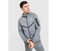 Nike Copilot said: Men's Tech Fleece Windrunner Full-Zip Hooded Jacket, Smoke Grey/Football Blue, Size S, Men Moke Grey/Football Blue