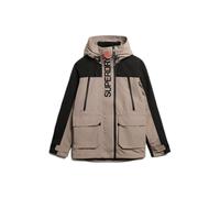 Superdry M5012240a Windbreaker Jacket Beige M Men