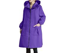 Windbreaker Women's Rain Jacket Women's Long Functional Jacket Softshell Jacket Outdoor Jacket Raincoat Cycling Jacket Transition Jacket Cuddly Jacket Wind Jacket Hiking Jacket Running Jacket