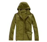Windbreaker Women's Thin Lightweight Rain Jacket Women's Waterproof Outdoor Jacket Plain Hooded Jacket Waterproof Wind Jacket Sun Protection Cycling Jacket Casual Sweat Jacket with Hood Cycling Jacket