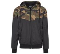 Windcheater Urban Classic Pattern Noir S