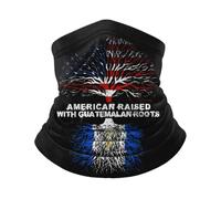 Winddichter Half Face Kopfbedeckung Gemeinsame Flagge Von Guatemala Und Den Usa Half Face Schal Sonnenschutz Headwrap Für Wandern Ski Motorrad