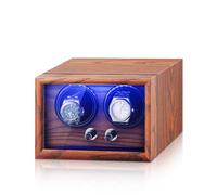 Winder Winder for Automatic Watches Winders Automatic Winder, Self-Stop When Opening Lid, Display Box with Light(Color:B,Size:2) Winder