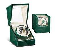 Winder Winders Winders for Automatic Watches Automatic Winder, Anti-Magnetic Storage Box, Stop with Light When Opening The Cover, Various Styles(Color:A,Size:2) Watch
