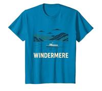 Windermere Lake District T-Shirt, Youth, Sapphire Blue, 2T