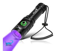 WindFire Dive Light, 395 nm UV Scuba Torch, Waterproof Black Light Torch with Power Indicator for Scuba Diving, Underwater Fluorescence & Pet Urine Detection