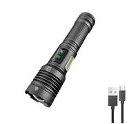 WindFire Torches LED Super Bright, Rechargeable Torch 10000 Lumens, Powerful Tactical Torch, 7 Modes,Waterproof XHP70.2 Handheld Flashlight for Camping, Dog Walking, Emergency, Gifts