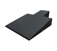 WINDFOOT Large Upholstered Wedge for Pilates Reformer Machine, Fitness Equipment for Pilates, Pilates Reformer Accessories for Floor Exercises, Ideal for Home Pilates and Studio Use.