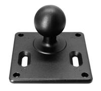 WINDFRD 75x75mm VESA Mount Plate with 1.5" C Size Ball | Aluminum VESA Mount Base. Compatible with RAM Mounts & Arkon 1.5" C Size Double Socket Arms. For Monitors & Displays