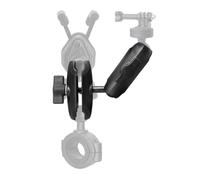 WINDFRD Aluminum 2-in-1 Double Socket Arm with 1" Ball, Compatible with RAM Mount, iBolt 1 inch/B Size / 25mm Ball Accessories, 360 Degree Rotation, Adjustable Dual Mount Arm