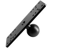 WINDFRD Aluminum Fish Finder Mount with 1.5 Inches/C Size / 38mm Ball, Universal Mounting Plate, Compatible with Garmin, Lowrance, Compatible with RAM Mounts, Scotty, iBOLT and More Arm
