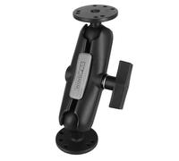 WINDFRD Heavy Duty Forklift Mount, Industrial 1.5" C Size Standard Ball Double Socket Arm with Weather-Shield Guard, Dual AMPS Plates, Compatible with RAM and Standard C Size Accessories