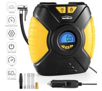 WindGallop Digital Car Tyre Inflator Air Tool Portable Air Compressor Car Tyre Pump Automatic 12V Electric Air Pump Tyre Inflation With Tyre