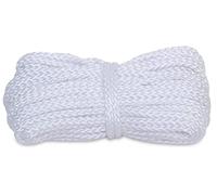 Windhager 10709 Mounting Cord for Sun Sail, Polypropylene Rope, Plastic Rope, Universal Rope, All-Purpose Rope, Knit, 10 m x 4 mm, White