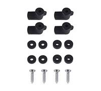 Windhager Insect Protection Sash Set for Windows, Sash Sash Assembly Set, Rotary Latch, Fly Screen, 4 Pieces, Anthracite, 03907