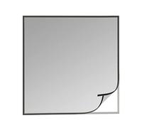 Windhager Fliegengitter Insect Fly Screen Open-up, Mosquito net for Windows Including Velcro Tape, Anthracite, 03539, Charcoal, 130 x 150 cm