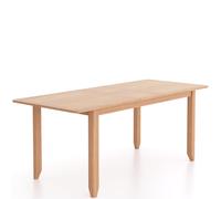 Windham Natual Oak 160/200cm Extending Dining Table Rest Relax Light Oak Z