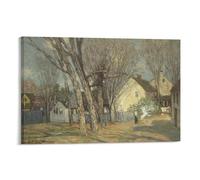 Windham Village Julian Alden Weir Poster Posters Art Print Wall Photo Paint Poster Hanging Picture Family Decor 12x18inch(30x45cm)