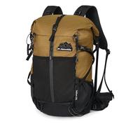 windhike Naturehike 5L/15L/25L/30L Ultra Lightweight Hiking backpacking backpack, Camping Waterproof Mountaineering Bag, Outdoor Daypack for Men and Women (30+5L, Brown)