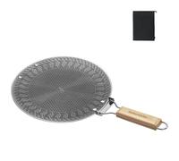 windhike Naturehike Griddle Pan, with Folding Handle & Double Ear Handle, Portable Flat Grill Stainless Steel Pan for Outdoor Camping, Picnic & Indoor Cooking (Folding Handle Version)