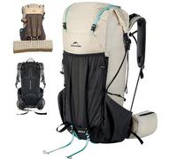 windhike Naturehike Rock [2026 Upgrade] Hiking Camping Backpack 30L/45L/60L | Lightweight Breathable Trekking Pack with Rain Cover, Durable Ripstop for Camping Mountaineering Hiking Backpacking