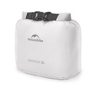 windhike Naturehike Ultralight Dry Bag, Vacuum Compression Waterproof Sack, 2L/4L/8L Roll Top Water Resistant Storage Pouch for Camping Hiking Travel (White, 2L)