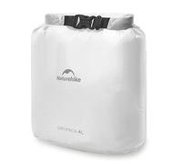windhike Naturehike Ultralight Dry Bag, Vacuum Compression Waterproof Sack, 2L/4L/8L Roll Top Water Resistant Storage Pouch for Camping Hiking Travel (White, 4L)