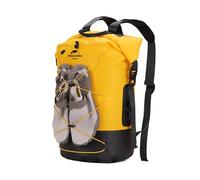 windhike Naturehike Waterproof Dry TPU Backpack,20L Lightweight Roll Top Dry Storage Bag with Elastic Cord Buckle,Waterproof Bag Rucksack for Swimming,Boating,Camping,Beach(Lemon Yellow/20L)