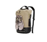 windhike Naturehike Waterproof Dry TPU Backpack,20L Lightweight Roll Top Dry Storage Bag with Elastic Cord Buckle,Waterproof Bag Rucksack for Swimming,Boating,Camping,Beach(khaki/20L)