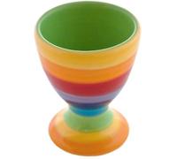 Windhorse Rainbow Striped Ceramic Egg Cups (1)