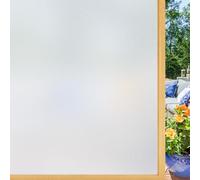 Windimiley Window Film Opaque from Outside, Self-Adhesive Privacy Film Window 44.5 x 200 cm, Sun Protection Frosted Glass Film Static Adhesive UV Protection Matt Glass Film for Home and Office