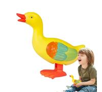 Winding Duck | Hand-Loaded Spring Duck | Creative Wagon Toys | Jumping Duck with Stimulating Spring | Fun Educational Toy for Bathing, Parties and Early Learning