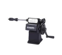 Winding Machine, Hand Coil Winding Manually Machine, Manual Winder, Counter Range 0-9999 for Home Projects Motor Coils Sewing for Coils, Fishing Lines(A)