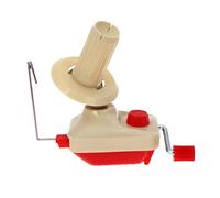 Winding Machine Handheld Yarn Winder Swift Fiber String Ball Wool Winder, Holder Practical String Winding Machine Sewing Accessories(A Red)