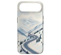Winding Snowy Highway Design Case for iPhone Air
