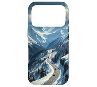 Winding Snowy Highway Graphic Case for iPhone 17 Pro