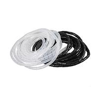 Winding Tube,Tube Cable Protector,Silicone Spiral Tube,White Silica Gel Winding Tube, Silicone Spiral Tube, Wrapper Tube, Soft Protective casing-5 * 7mm*1m (Color : 6 * 8mm*1m)