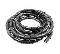 Winding Tube,Tube Cable Protector,Silicone Spiral Tube,Wiring Tube, Soft Protective casing-3 * 5mm*1m (Color : 12 * 15mm*1m)
